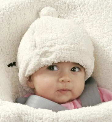 JJ Cole Bundle Me Shearling Baby Hat, 0-6 Months 6-12 Months infant - Image 1 of 3
