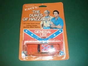 New Off Card 1981 ERTL The Dukes of Hazzard General Lee Diecast Vintage Car (N10 - Picture 1 of 4