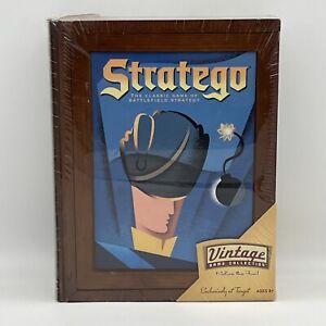 New Stratego 2005 Vintage Game Collection Target Exclusive Book Shelf Wooden Box