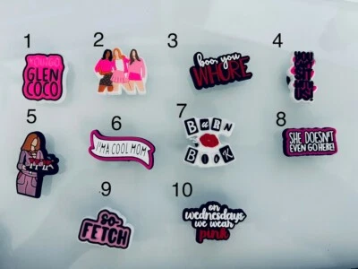 Jibbitz para Crocs Mean Girls Foto 1 de 3