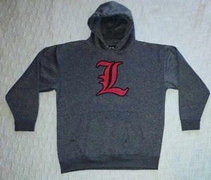LOUISVILLE CARDINALS boys J. AMERICA gray pull over hoodie sz L LARGE (14-16 ) - Picture 1 of 4