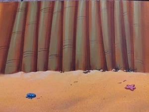 Animación cel ANTECEDENTES producción arte celdas anime hanna dibujos animados de colección BG5 - Imagen 1 de 2