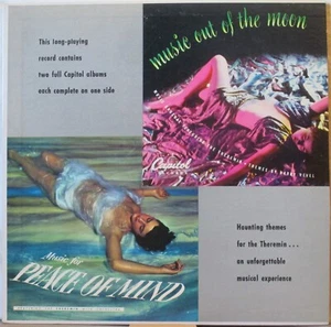 HARRY REVEL Music Out of the Moon/Music for Peace of Mind LP featuring THEREMIN - Picture 1 of 1