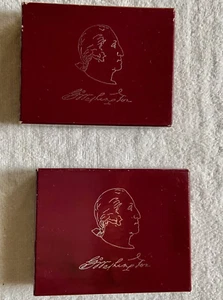 Two George Washington 1982-S Commemorative Silver Half Dollars - Picture 1 of 7