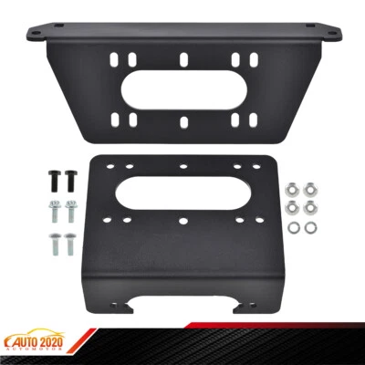 For Ranger Polaris Full Size Ranger 1000 XP 4x4 Winch Mount Plate Kit 18-23 - Image 1 of 4