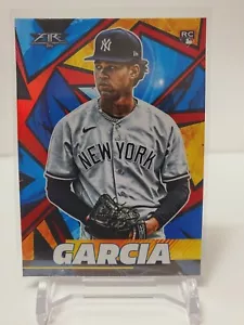 2021 Topps Fire Deivi Garcia Red Flame Foil #72 RC Rookie - Picture 1 of 2