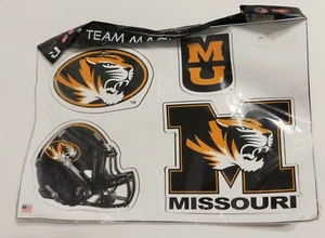 MISSOURI Tigers Team Magnet Set ,4 Pieces, Mizzou - Picture 1 of 1