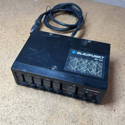 1984-1986 Blaupunkt BE-55 графический эквалайзер Porsche 911 944 непроверенный - Изображение 1 из 4