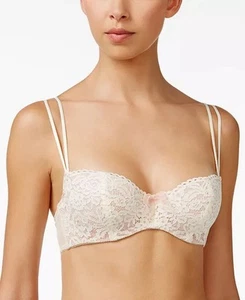 b.tempt’d White Bra 38C b.tempt'd by WacoalCiao Bella Balconette Bra 953144 - Picture 1 of 8