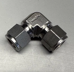 Swagelok HC-810-9 Union Elbow Fitting 1/2” Tubing Hastelloy C276 - Picture 1 of 3