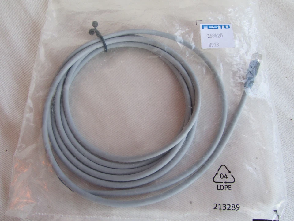 FESTO SIM-M8-3GD-2,5-PU 159420  Sensorkabel Verbindungsleitung - Image 1 of 1