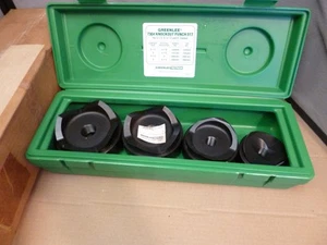 GREENLEE NOS KNOCKOUT PUNCH & DIE SET # 7304 FOR CONDUIT SIZE 2-1/2" TO 4" - Picture 1 of 14