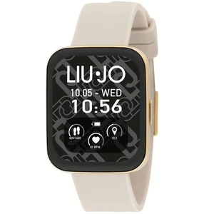 Smartwatch LIU JO LUXURY VOICE SLIM SWLJ094 Silicone Beige Touchscreen - Photo 1/1