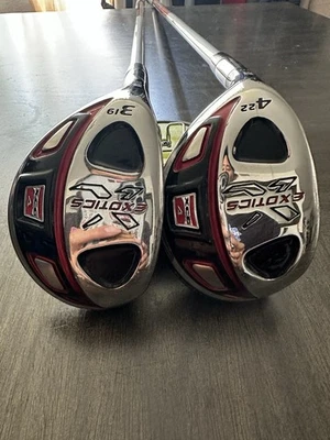 LH Tour Edge Exotics Xcg-4  3 .4 Hybrid Stiff  Flex Fujikura Exotics - Image 1 of 4