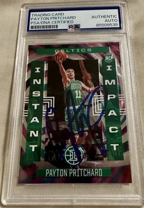 Payton Pritchard Autographed Signed 2020-21 Panini Illusion Rookie RC #23 (PSA) - Picture 1 of 3