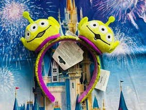 2025 Disney Parks Hollywood Studios Toy Story Land Alien LGM Ears Headband - Picture 1 of 1