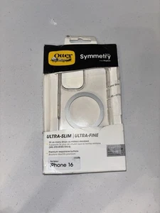 Otterbox Symmetry Series Ultra Slim Case Clear for iPhone 16 - Photo 1 sur 1