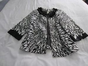 Top blanco y negro lavanda y miel talla P M de segunda mano para mujer - 100 % poliéster - Imagen 1 de 5