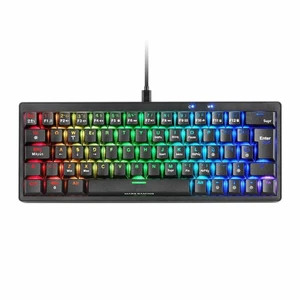 Gaming Tastatur Mars Gaming MKMINIPROYES Schwarz Qwerty US - Afbeelding 1 van 2