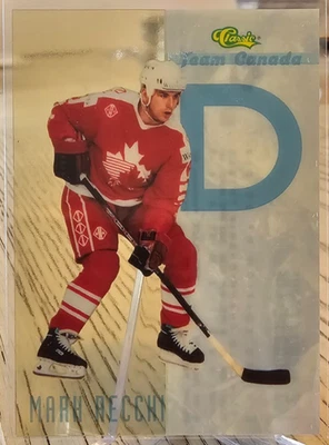 1993-94 Classic Draft Team Canada Acetate Mark Recchi #TC5 Philadelphia Flyers - Image 1 of 2