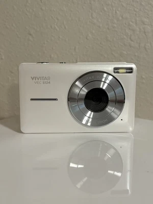 Vivitar Popsnap Digital Camera ONLY. Tested. White.