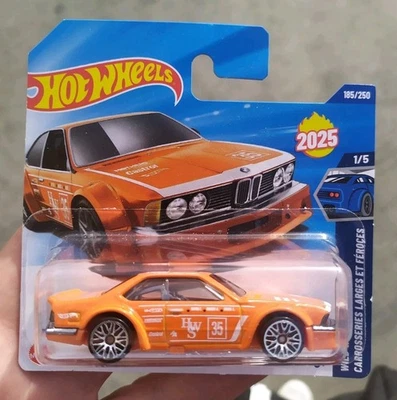 Hot Wheels BMW 635 Csi Arancione Case P 2025 1:64 - Immagine 1 di 4