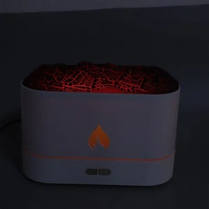 Aromatherapy Diffuser 180ml Decorative Flame Humidifier For Office For Dorm - Picture 1 of 12