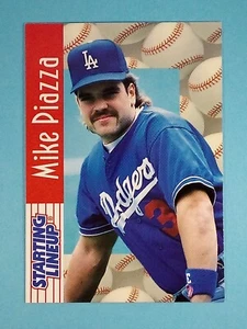 1997 Kenner Starting Lineup card Mike Piazza Los Angeles Dodgers ⚾ - Picture 1 of 2