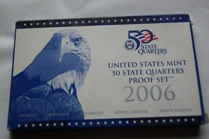 Juego de prueba revestido de cuartos de galón de Estados Unidos 2006 en OGP con certificado de autenticidad - Imagen 1 de 5