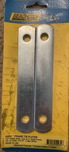 SEACHOICE Frame Tie Plates Strap - 4" 2/CD - Pack of 2 SCP 55231 - Picture 1 of 1