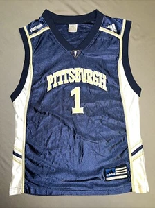 Adidas Pittsburgh Panthers Basketball Jersey Youth L Blue 1 (2502) - Picture 1 of 13