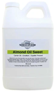 Sweet Almond Oil, Organic, cold press.100% pure, carrier oil, soap making 2oz-64 - Picture 1 of 52