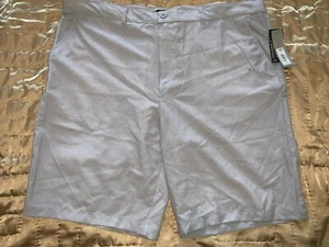 SZ 42 APT 9 LIGHTWEIGHT DRESS SHORTS LIGHT BLUE STRETCH FABRIC 10" INSEAM NEW - Picture 1 of 9