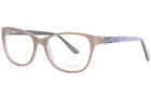 Jill Stuart JS397-2 Brille Damen beige Vollfelge runder optischer Rahmen 53 mm