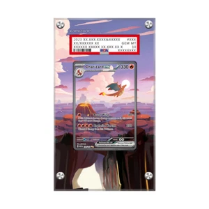 Charizard ex 199/165 - Vetrina Protettiva Carte Pokémon PSA Extended Artwork - Foto 1 di 3