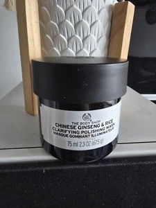 The Body Shop Chinese Ginseng & Rice clarifying and polishing Face Mask 75ml - Picture 1 of 2