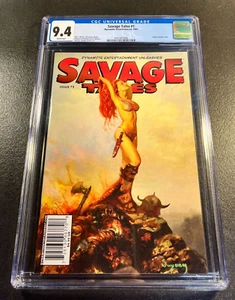 SAVAGE TALES 1 CGC 9.4 VARIANT ARTHUR SUYDAM Dynamite 2007 GGA Conan Red Sonja - Picture 1 of 3