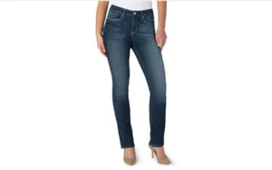 Signature by Levi Strauss & Co. Women's Totally Shaping Straight Jeans - Picture 1 of 3
