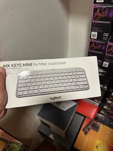 Logitech MX Keys Mini per Mac Tastiera Wireless (Grigio Pallido), Inglese - US - Foto 1 di 1