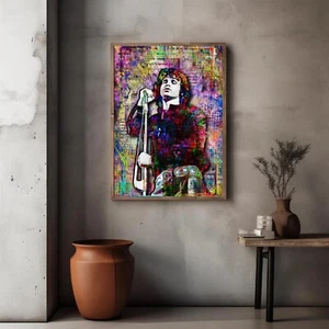 The Door Jim Morrison 20 x 30 Zoll Poster, Jim Morrison Tribute Kunst kostenloser Versand USA - Bild 1 von 10