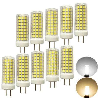 10pcs Dimmable GY6.35 GX6.35 LED Bulb 10W Lamp White Warm 220V chandelier Light - Image 1 of 4