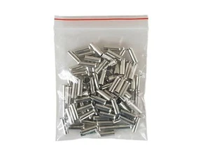 Wire end sleeves blank 6.0mm2 length: 12mm, 100 pieces - Picture 1 of 2