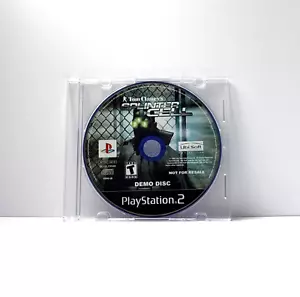 Tom Clancy's Splinter Cell Demo Disc Only PlayStation 2 PS2 Tested Free Shipping - Picture 1 of 2