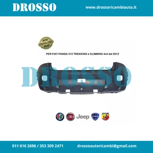 96525561 PARAURTI POSTERIORE ORIGINALE PER FIAT PANDA 4X4 DAL 2012 TREKKING - Foto 1 di 2
