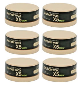 Morfose Pro Hair Wax X5 Matte Haarwachs Men 6x150 ml - Bild 1 von 4