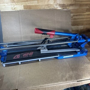 Ishii Tile Premium Cutter Big Clinker 19" No. JW-480STWAM Blue Made In Japan - Picture 1 of 19
