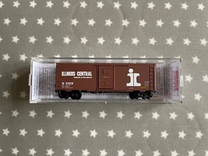 Spur N Micro Trains MTL 073 00 090 Illinois Central IC 31920 40' Box Car - Bild 1 von 4