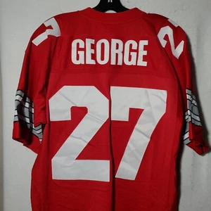 Eddie George Ohio State Buckeyes Jersey Mitchell & Ness 1995 Men's 48 Large NWT  - Picture 1 of 12