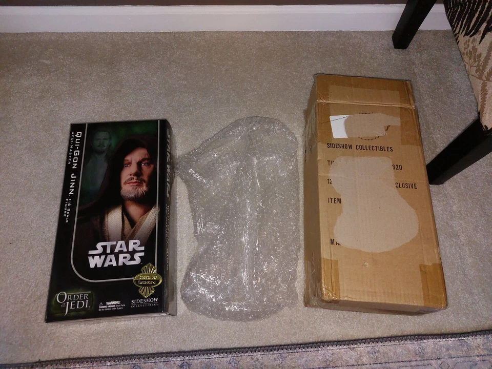 Sideshow ЭКСКЛЮЗИВ Qui-Gon Jinn Order Of The Jedi Master Star Wars - Изображение 1 из 1