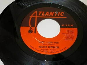 ARETHA FRANKLIN Baby I Love You / Going Down ATLANTIC 2427 45 VINYL 7" RECORD - Bild 1 von 2